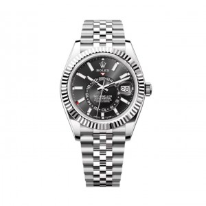 superclone rolex sky-dweller 42 mm helles schwarzes zifferblatt 336934 jubiläum