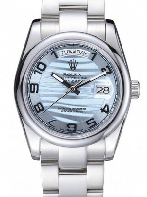 rolex day-date 36mm blaues zifferblatt 7470